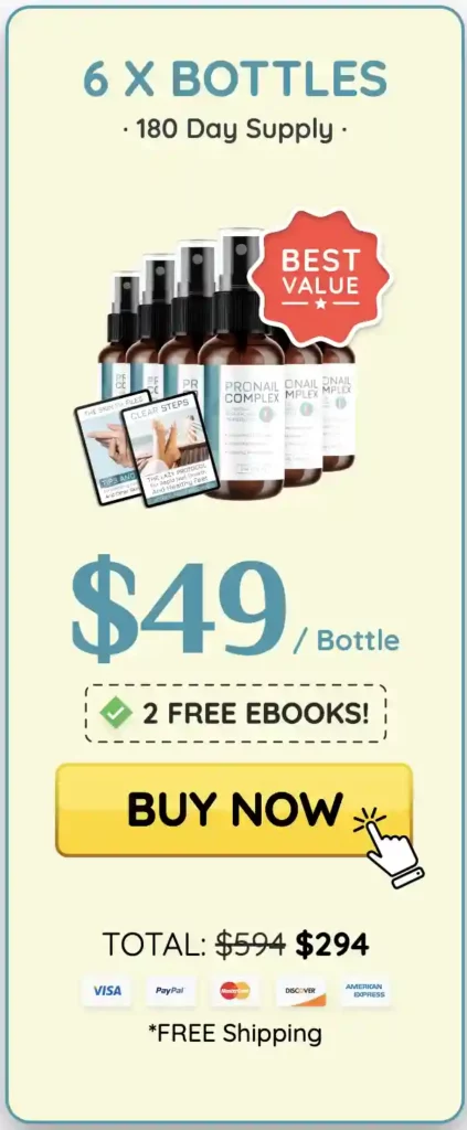 pronail complex six bottles pack